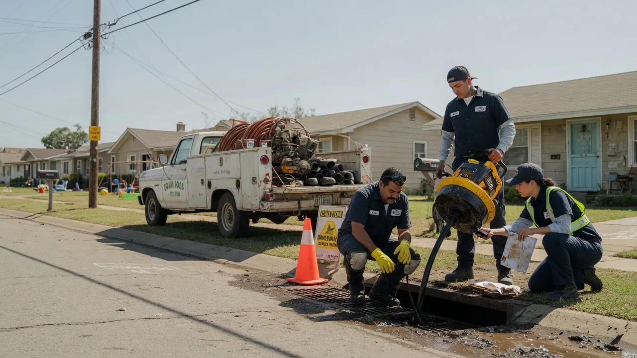 Drain Cleaning in Quail, TX near me
